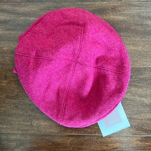 Janie & Jack Wool Raspberry Beret Kids NWT